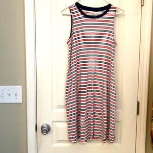 😊Super cute knit sleeveless Dress😊 95% Rayon 5% Spandex. Knee length. NWOT